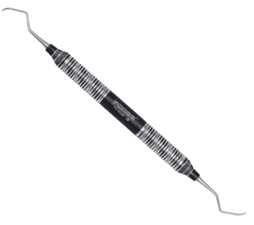 POMEE USA Bernhardt Curettes ( US Alloy N664 Long Lasting Sharpness)- Blk/Tin H/Handle 9.5mm