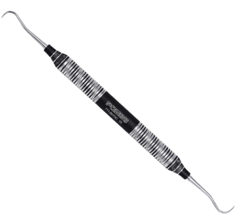 POMEE USA  Onyx Collection - Scalers  (Made with US Alloy N664 for long lasting sharpness )- Blk/Tin H/Handle 9.5mm