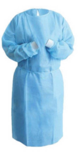 Isolation Gowns- Disposable - Knit Cuff - Latex Free 