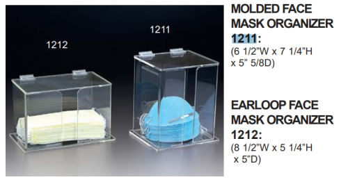 Practice Enhancement Organizers- FACE MASK ORGANIZER