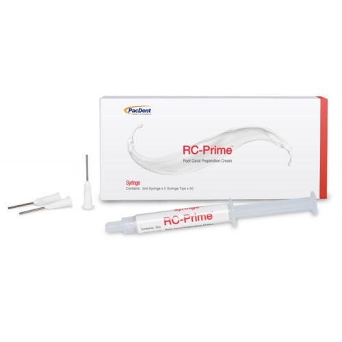 RC-Prime Root Canal Preparation Lubricant- 5 X 3cc Syringes 50 tips