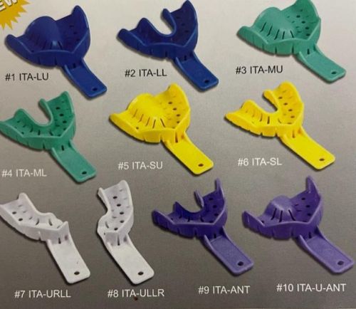 EXCELLENT  EURO IMPRESSION TRAYS: AUTOCLAVABLE TO 275°