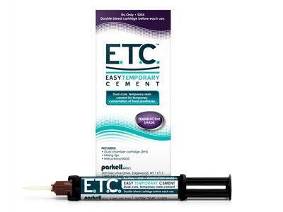 E.T.C. Easy Temporary Cement