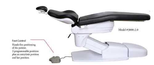 Mirage 2.0- Orthodontic Hydraulic Patient Chair 