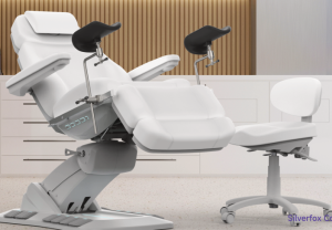 Gynecology & Physiotherapy Chair- MICROFIBER  LEATHER