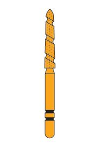 Rotary- Two Striper Ultra-Premium Diamond Burs