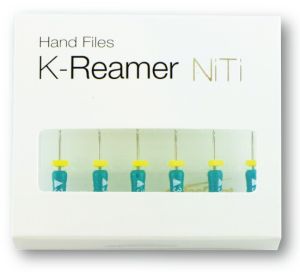 K-Reamers Hand Files,  NiTi - 21mm, 25mm, 31mm