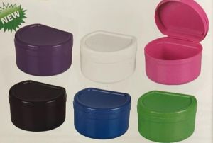Dental and Laboratory Appliance Boxes- HORSESHOE CURVE DENTURE BOX- Assorted