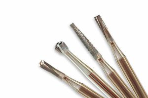 Midwest FG Carbide Bur-  Round, Inverted Cone
