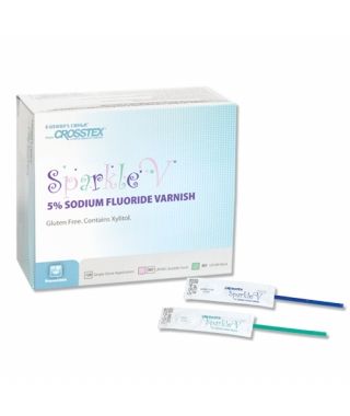 Sparkle V 5% Sodium Fluoride Varnish with Xylitol