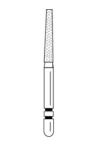 Rotary- Two Striper Ultra-Premium Diamond Burs 