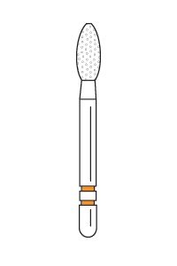 Rotary- Two Striper Ultra-Premium Diamond Burs