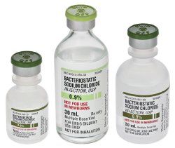 Diluent Bacteriostatic Sodium Chloride 0.9% Injection Multiple-Dose Vial 