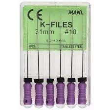 Mani-  K-Files -Stainless Steel, 31mm