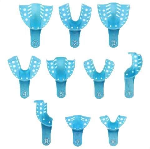 Blue Perforated Impression Tray