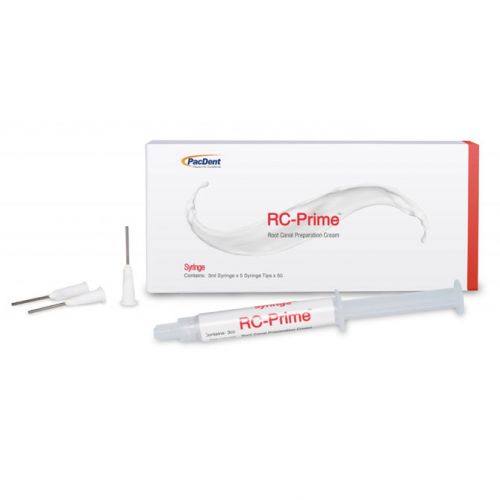 RC-Prime Root Canal Preparation Lubricant- 5 X 3cc Syringes 50 tips