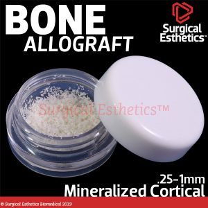 Ossif-i Demineralized  and Mineralized Cortical Bone Allograft- Surgical Esthetics