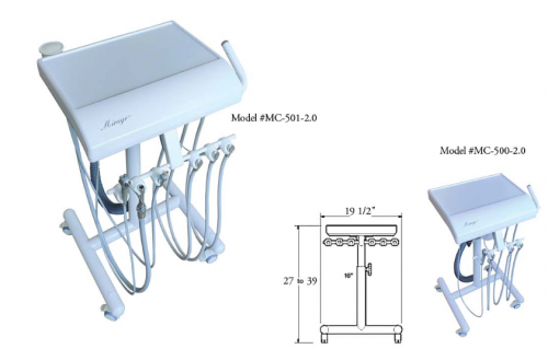 Mirage 2.0 Mobile Doctors Cart