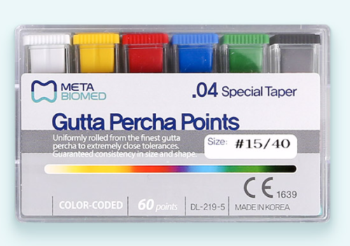 Gutta Percha Points- Permanent root canal filling